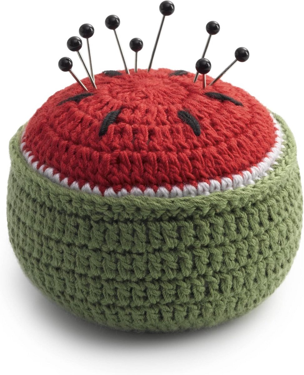 Decoratief Gewicht voor Naaien - Watermeloen Speldenkussen (6 cm)