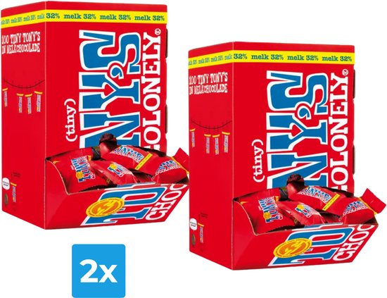 Tony’s Chocolonely Tiny Tony’s Melkchocolaatjes (2x 900 gr)