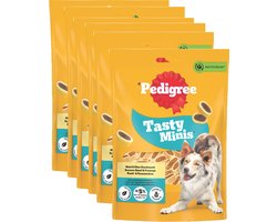 Pedigree Hondensnacks - Tasty Minis Cheesy Bites - Kaas Rund - 6x140g