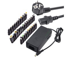 Universele Laptop Oplader – 65W-120W – 34 Verwisselbare Connectoren – Voor o.a. HP, Dell, Lenovo, Acer, Asus