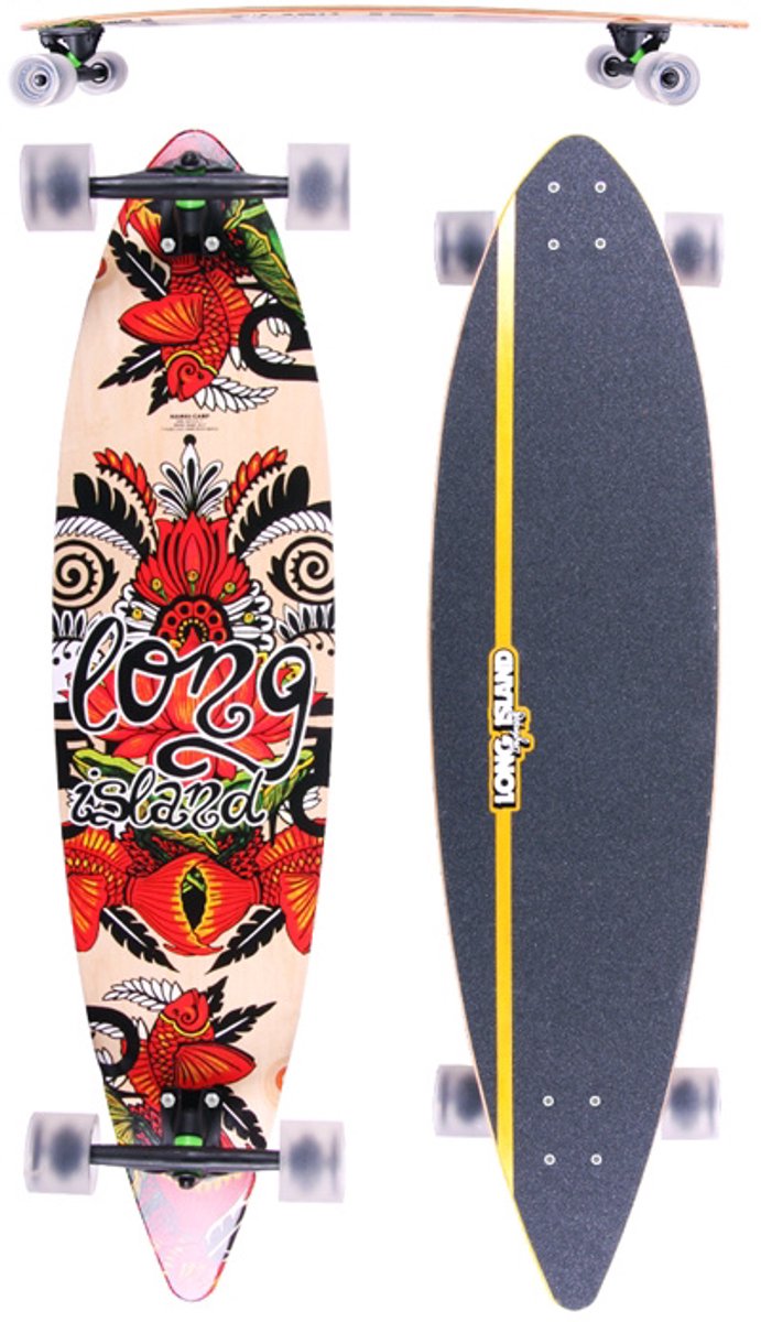 Long Island Hawai Carp pintail longboard Veelkleurig