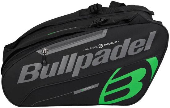 Bullpadel Tour Padel racketbag Zwart/Groen BPPEX007