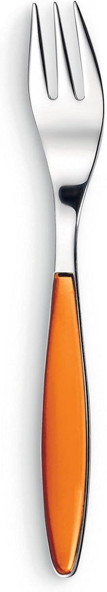 Dessertvork Oranje - Stijlvol & Fris Bestek - 15,5 cm