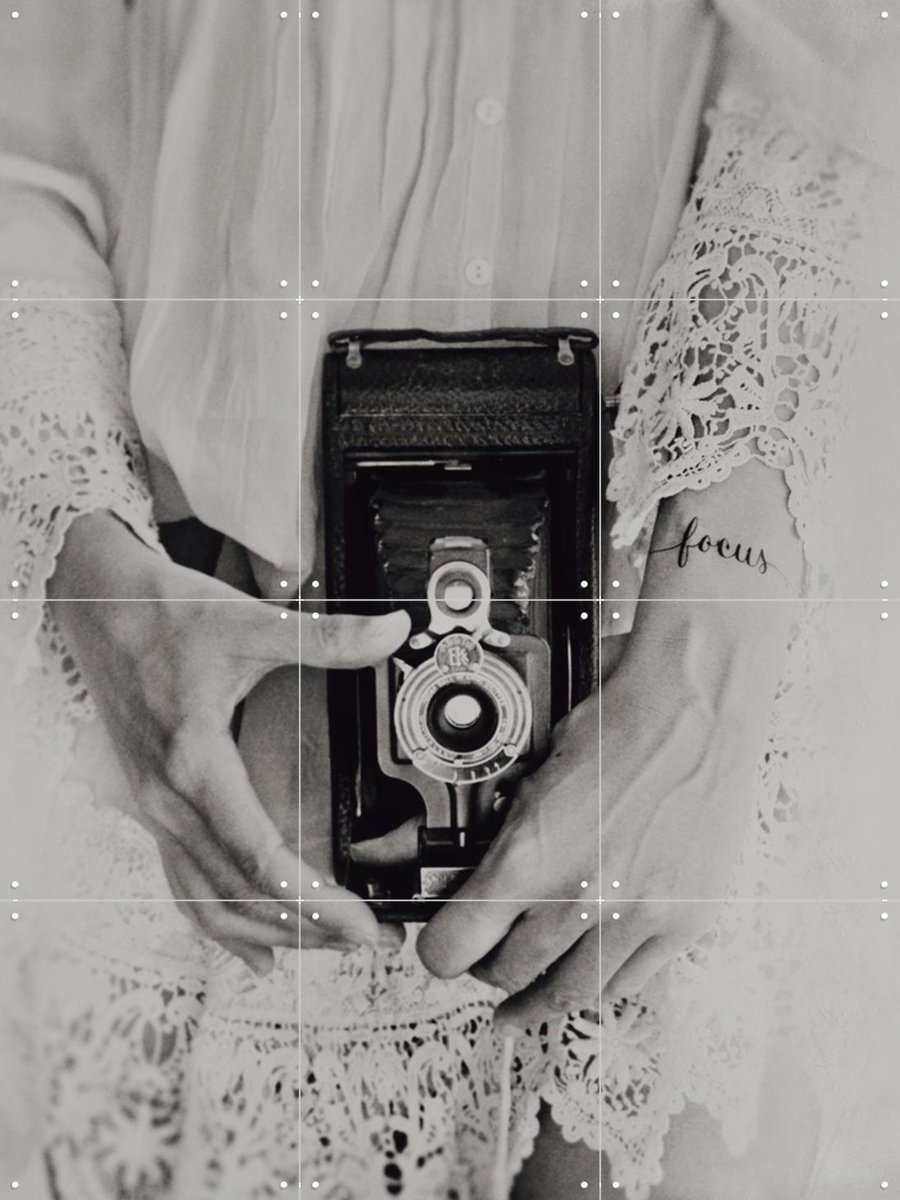 IXXI Photography Focus, STUDIO HANNAH LEMHOLT - 60 x 80 cm - Gratis ophangtool - Grote wanddecoratie en posters - Vintage, Fotografie, Woonkamer