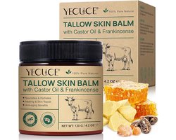 Beef Tallow Balm 100% Puur & Natuurlijk – Whipped Rundertalg – Grasgevoerd – 120g