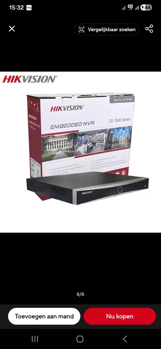 Hikvision DS-7608NXI-K2/8P NVR 8-kanaals 4K AcuSense - afbeelding 3