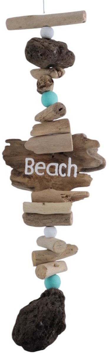Guirlande Mira met stenen/driftwood ca 65 cm BEACH