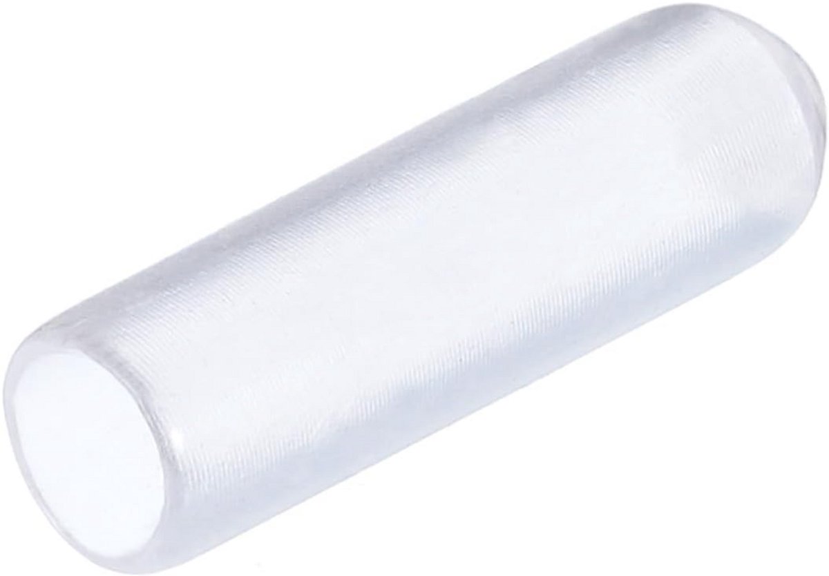 15 Stuks Ronde PVC Rubberen Eindkappen 4mm Buisbeschermers Helder