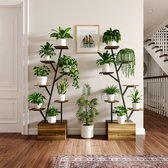 Plantenstandaard PELLE 25xH60cm zwart