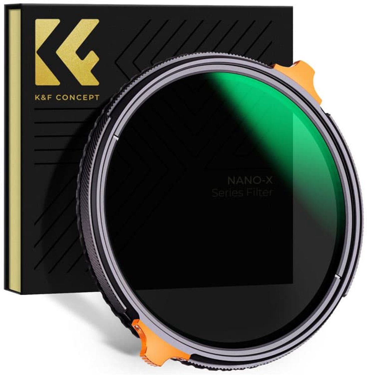 K&F Nano X CPL+Variabler NDX ND4-ND64 Filter 55mm