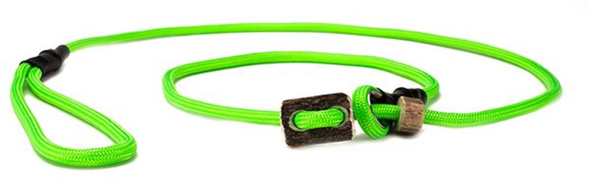 Mystique Field Trial Moxon 6mm 150cm neon groen met hoornstop