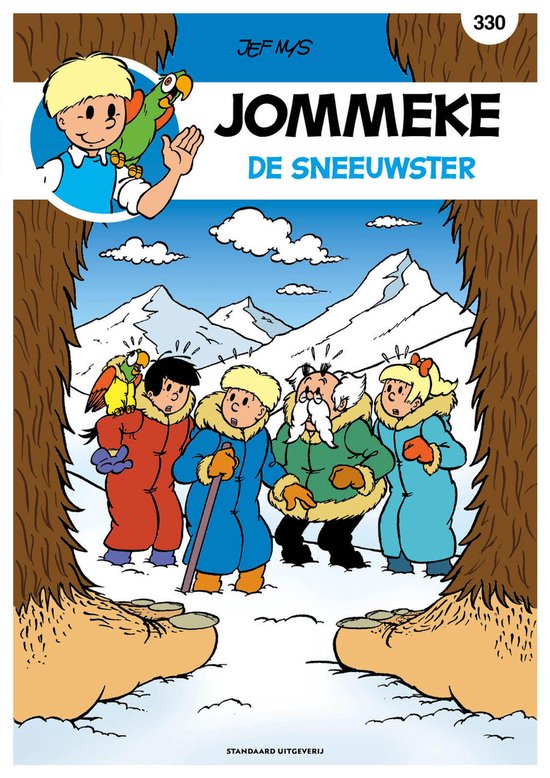 Jommeke strip 330 - De sneeuwster - cover
