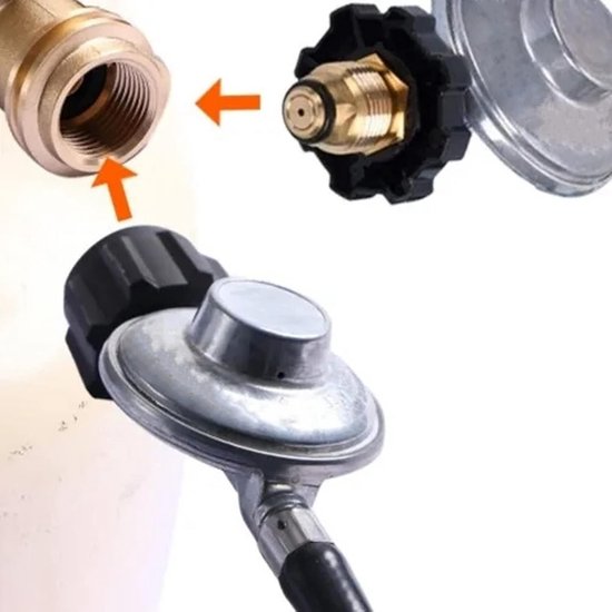 Propaan Gasdrukmeter met Lekdetectie en Niveau-indicator — afbeelding 3