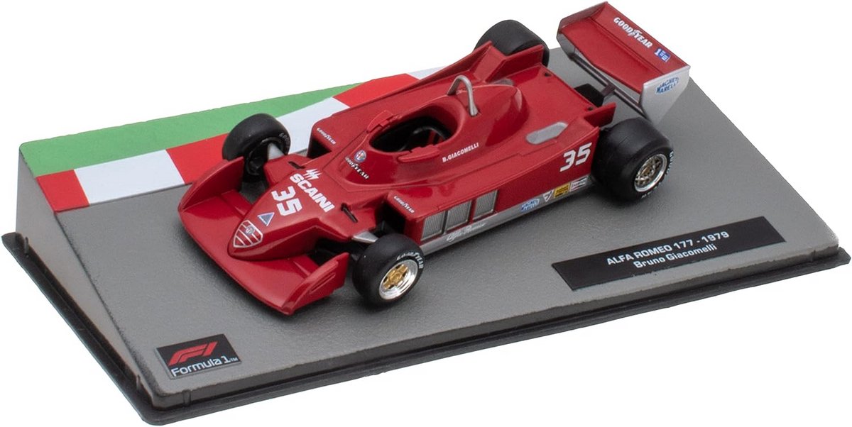 Miniatuur Formule 1 Raceauto 1/43 Schaalmodel - F1 Seizoen 1979