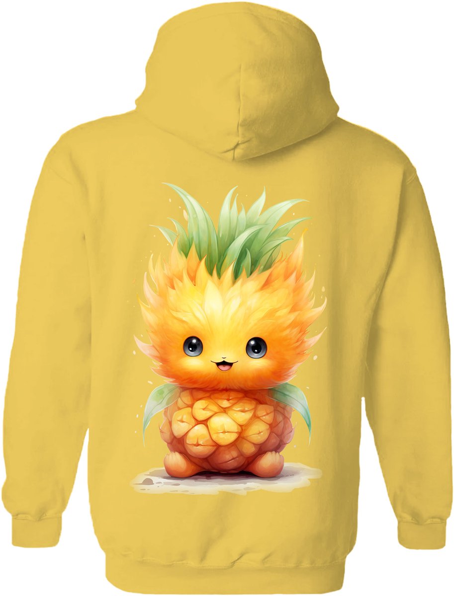 Ananas Standing Pineapple The Coloured House Hoodie XL