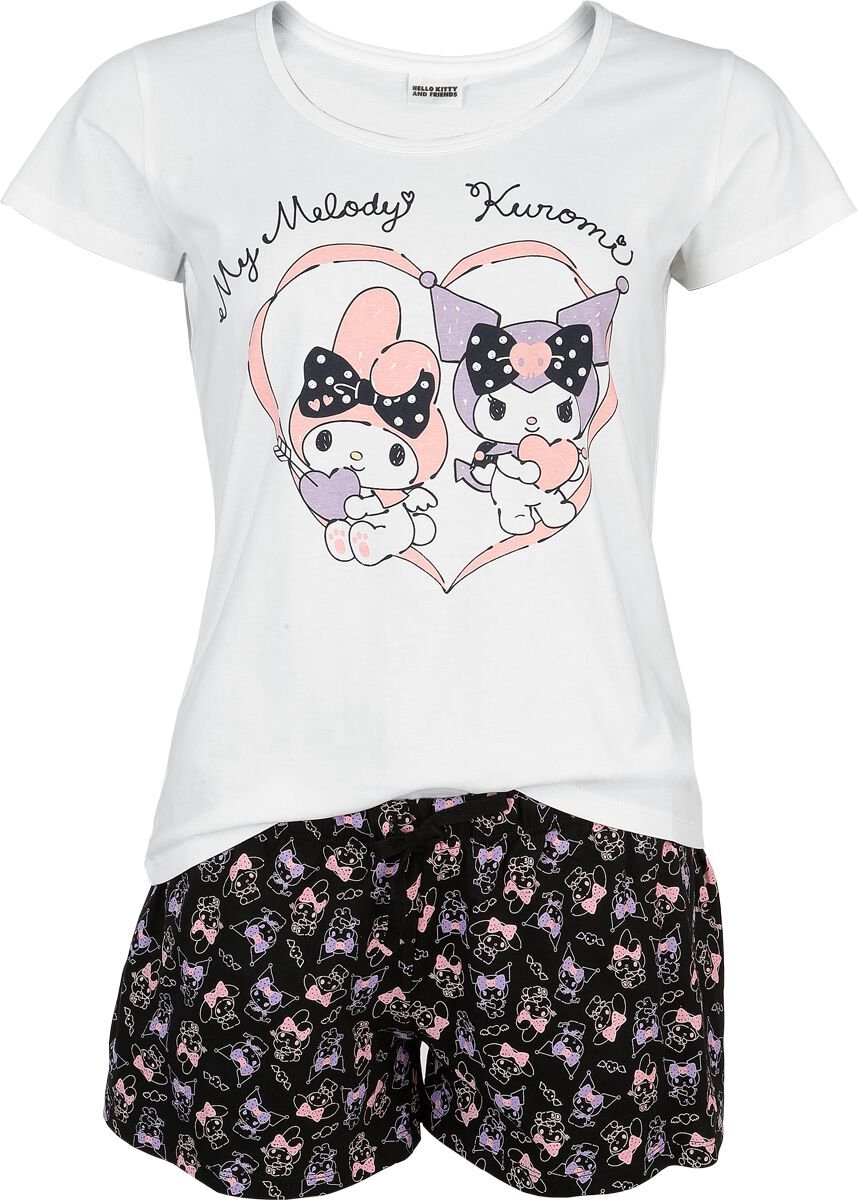 Hello Kitty Hello Kitty and Friends - Kuromi Pyjama meerkleurig Katoen multicolor