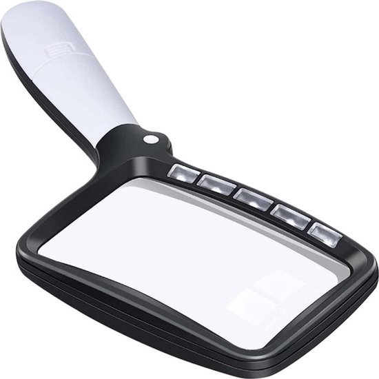 Dimbare Loep met 5 LED Lichten