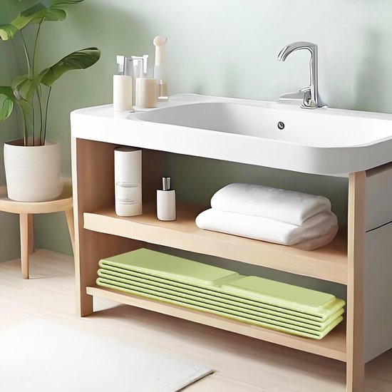 Peuterbadje - Draagbaar babybadje - Opvouwbaar badje - Handig voor op reis en onder de douche - Gemakkelijk schoon te maken - Stevig en dik - Geschikt voor kinderen van 1-8 jaar van Merkloos — afbeelding 4