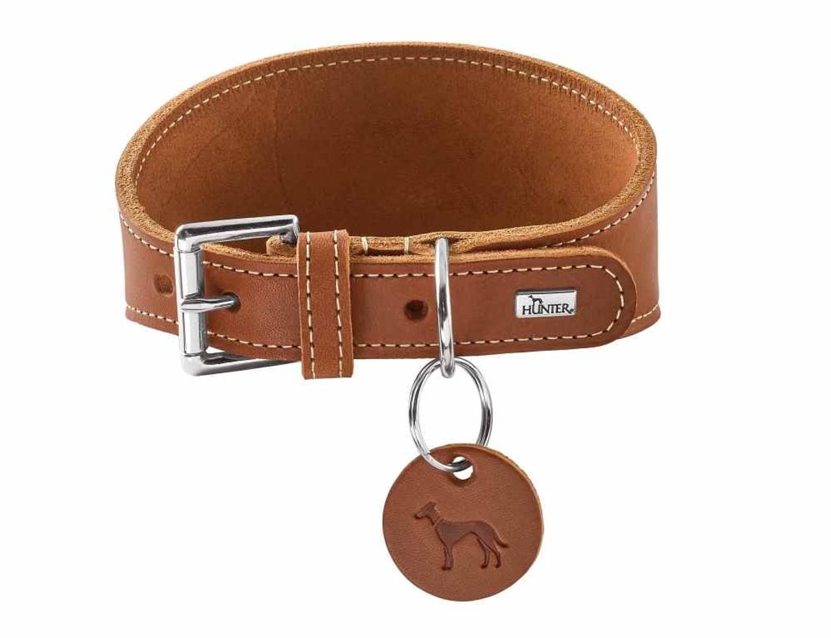 Hunter Windhonden Halsband Aalborg Cognac Maat 37