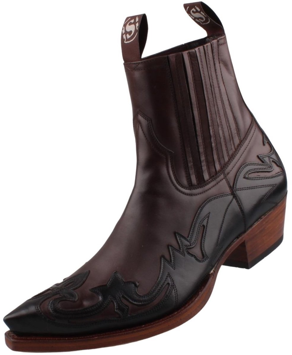 Sendra heren enkellaars 4660 Bruin