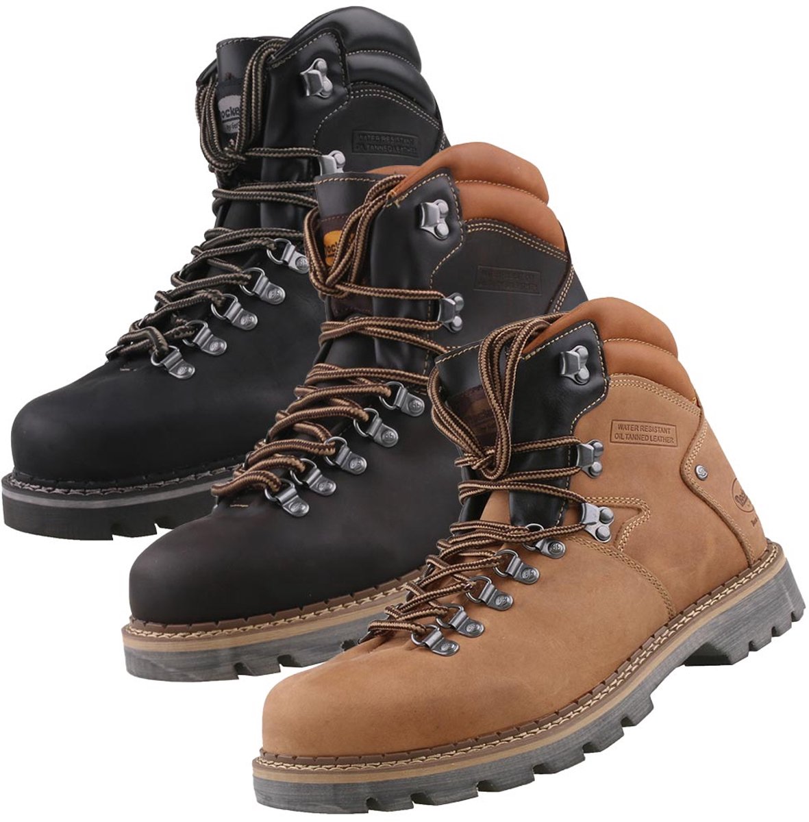 Dockers by Gerli bergschoenen zwart, bruin, beige