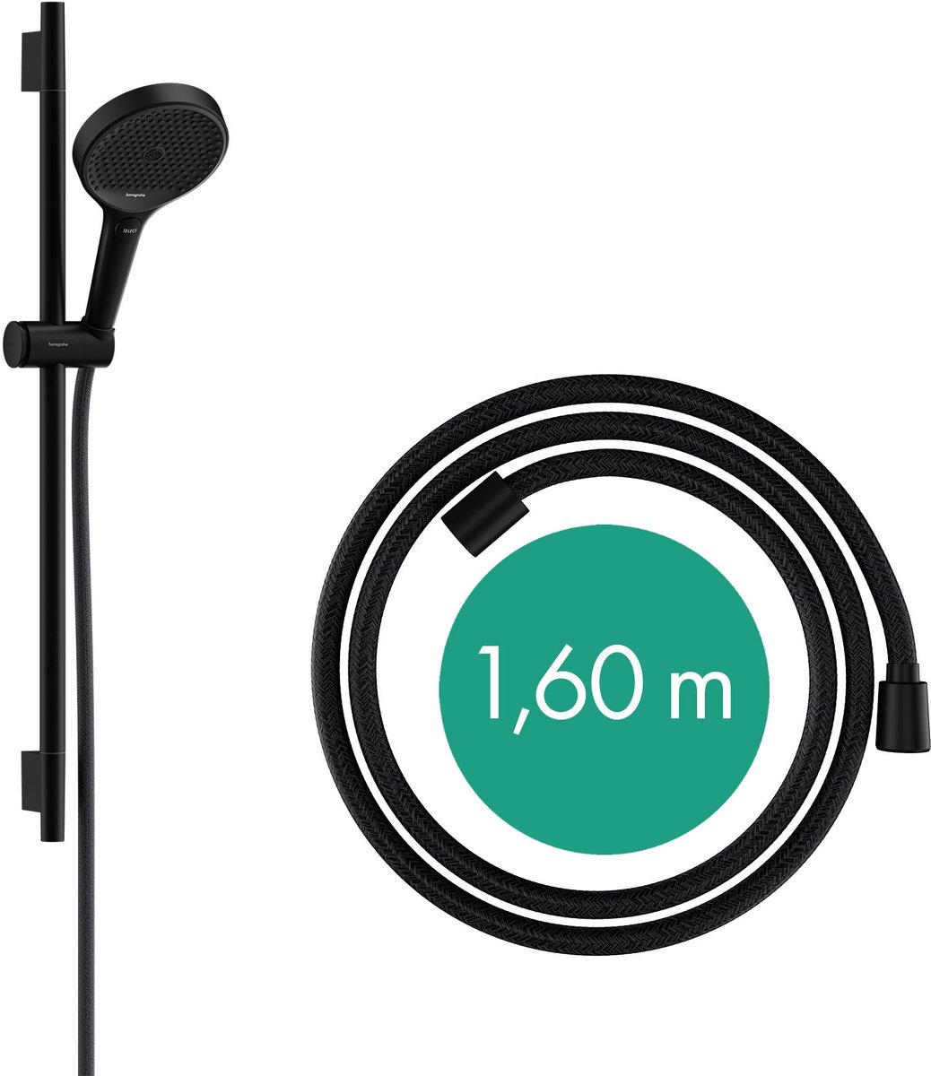 Hans Grohe Hg Shower Set Rainfinity 130 3J Ecosmart Unica S Puro 650Mm Push Slide