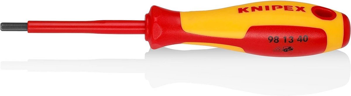 Geïsoleerde Kruiskopschroevendraaier met Ergonomische Greep, VDE Keurmerk