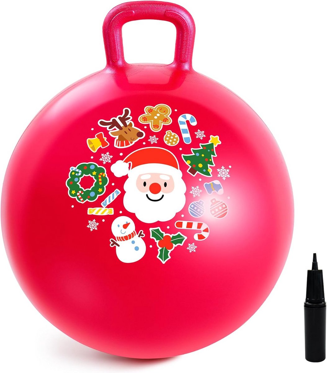 Set van 6 Kleurrijke Stuiterballen voor Kinderen - Geschikt voor Spel en Cadeau