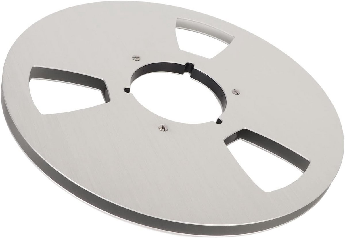 Universele Lege 10 Inch Tape Spoel met 3 Gaten voor Reel-to-Reel Spelers - Aluminium