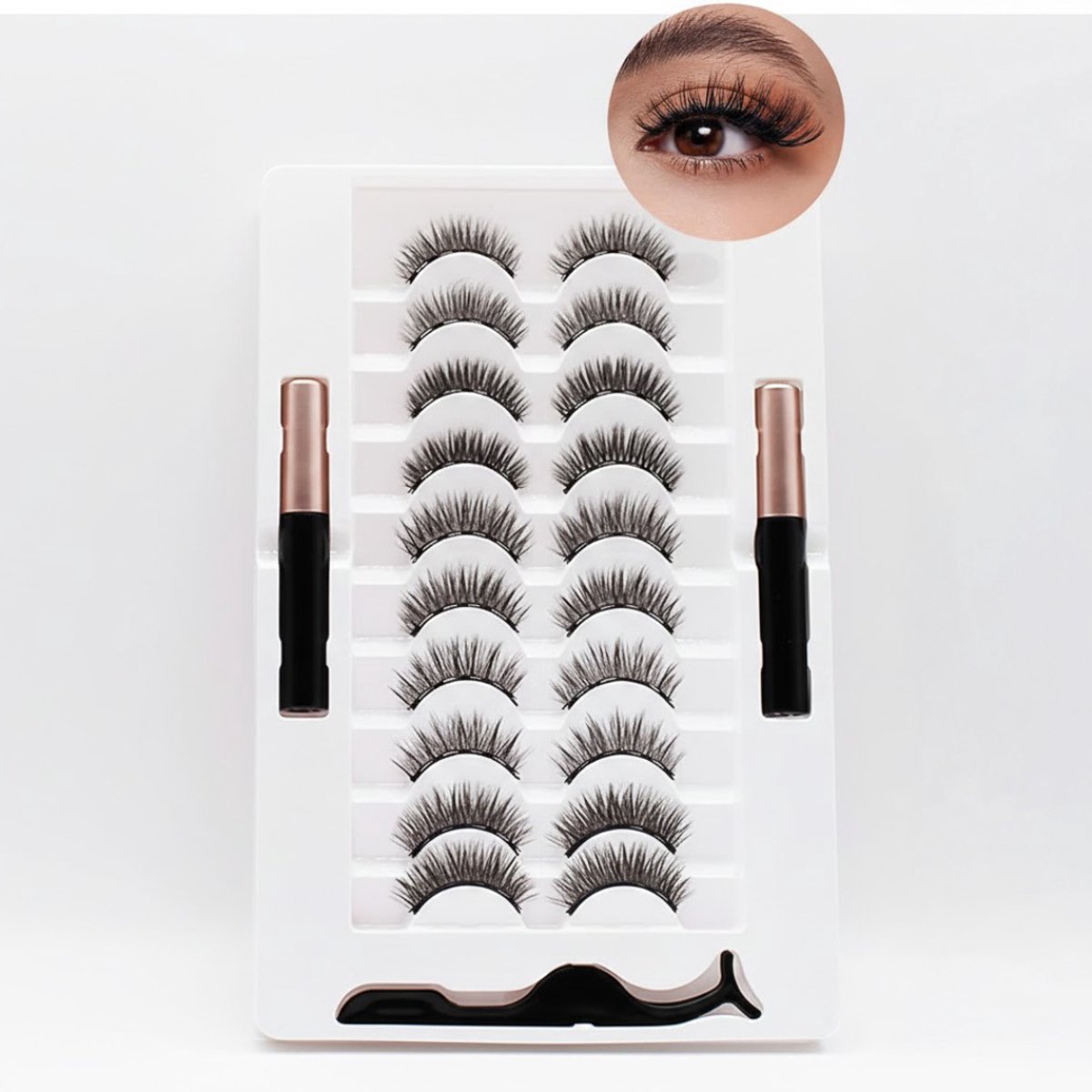Magnetische Wimpers zonder Eyeliner - Nep Wimpers Set - Lash Lift Kit