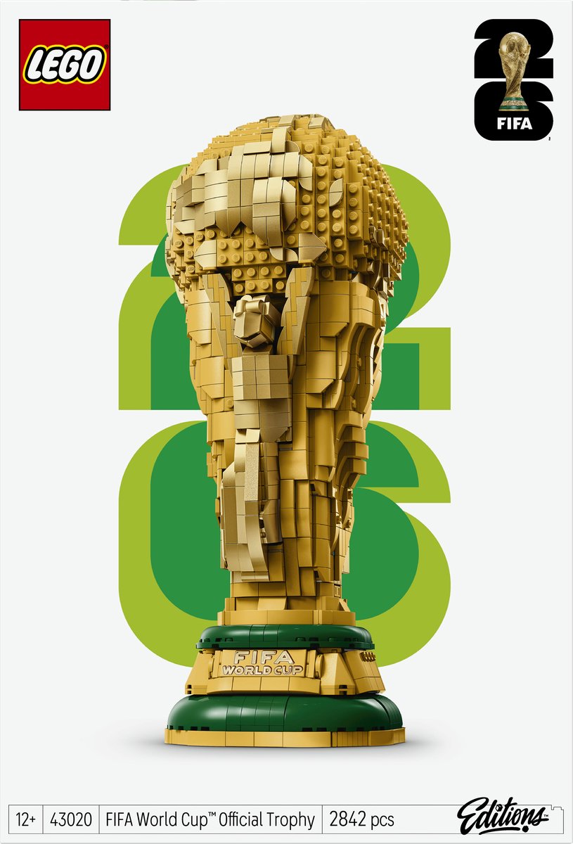 LEGO Editions Officiële FIFA World Cup Trofee Beker - 43020 — afbeelding 11