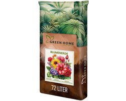 Green Home Potgrond - Voor binnen en buiten - Geschikt voor Bloemen - Gebruiksklaar - 72 Liter