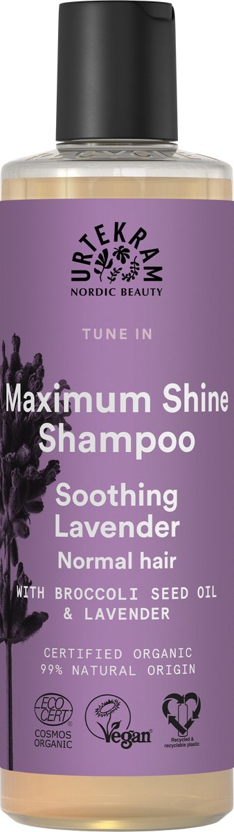 Urtekram Tune In Soothing Lavender Vrouwen Voor consument Shampoo 250 ml