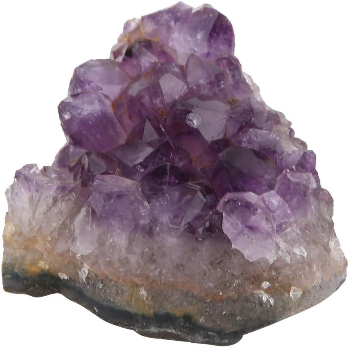 Amethist Ornament - Ruwe Steen Kristal - Woondecoratie Meditatie - Natuurlijke Unieke Vormen - 81g Gewicht - Paars