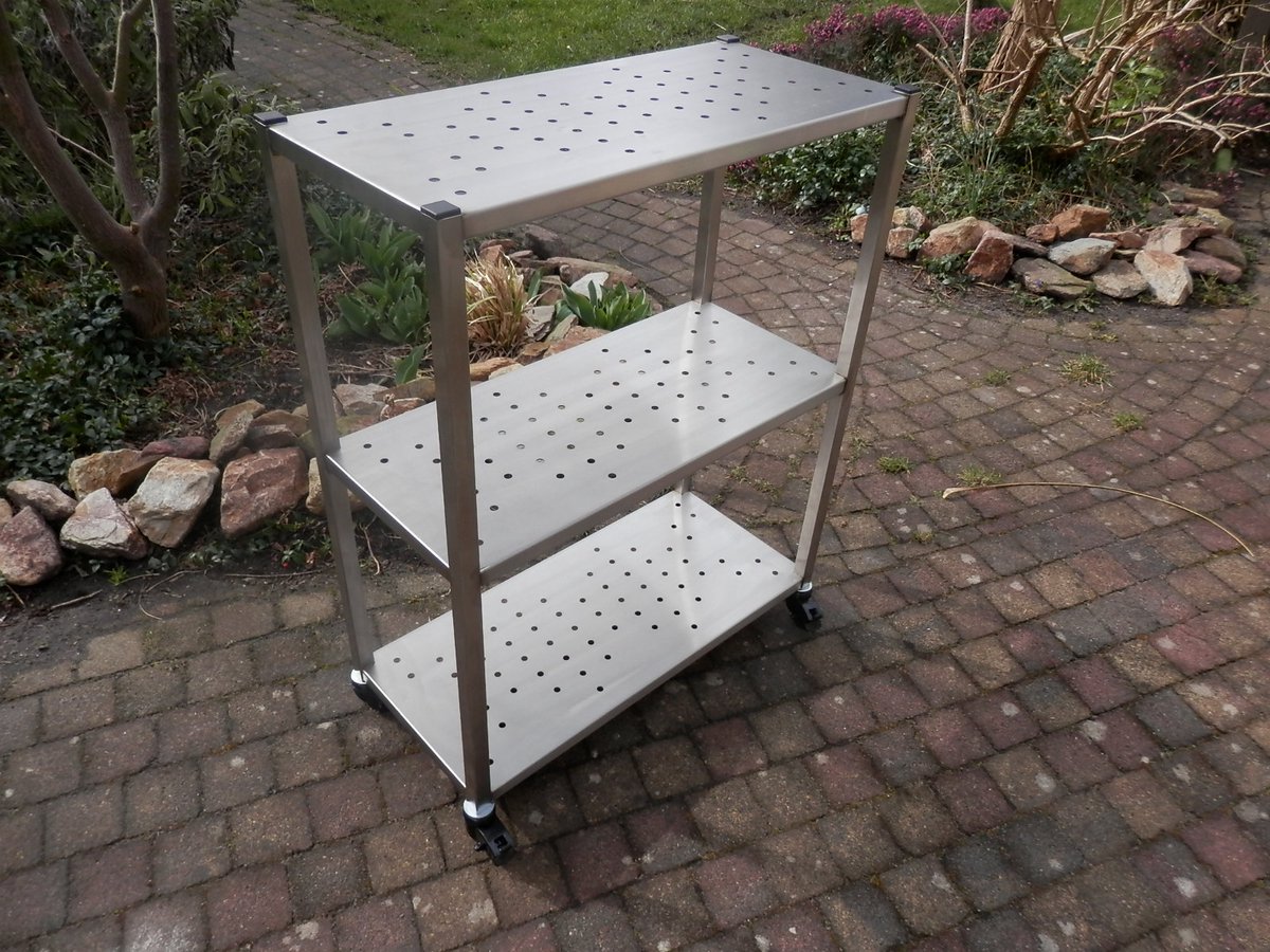 Trolley Oberhausen, Badkamer meubel / Trolley Badkamer / Keukentrolley / Trolley op wielen