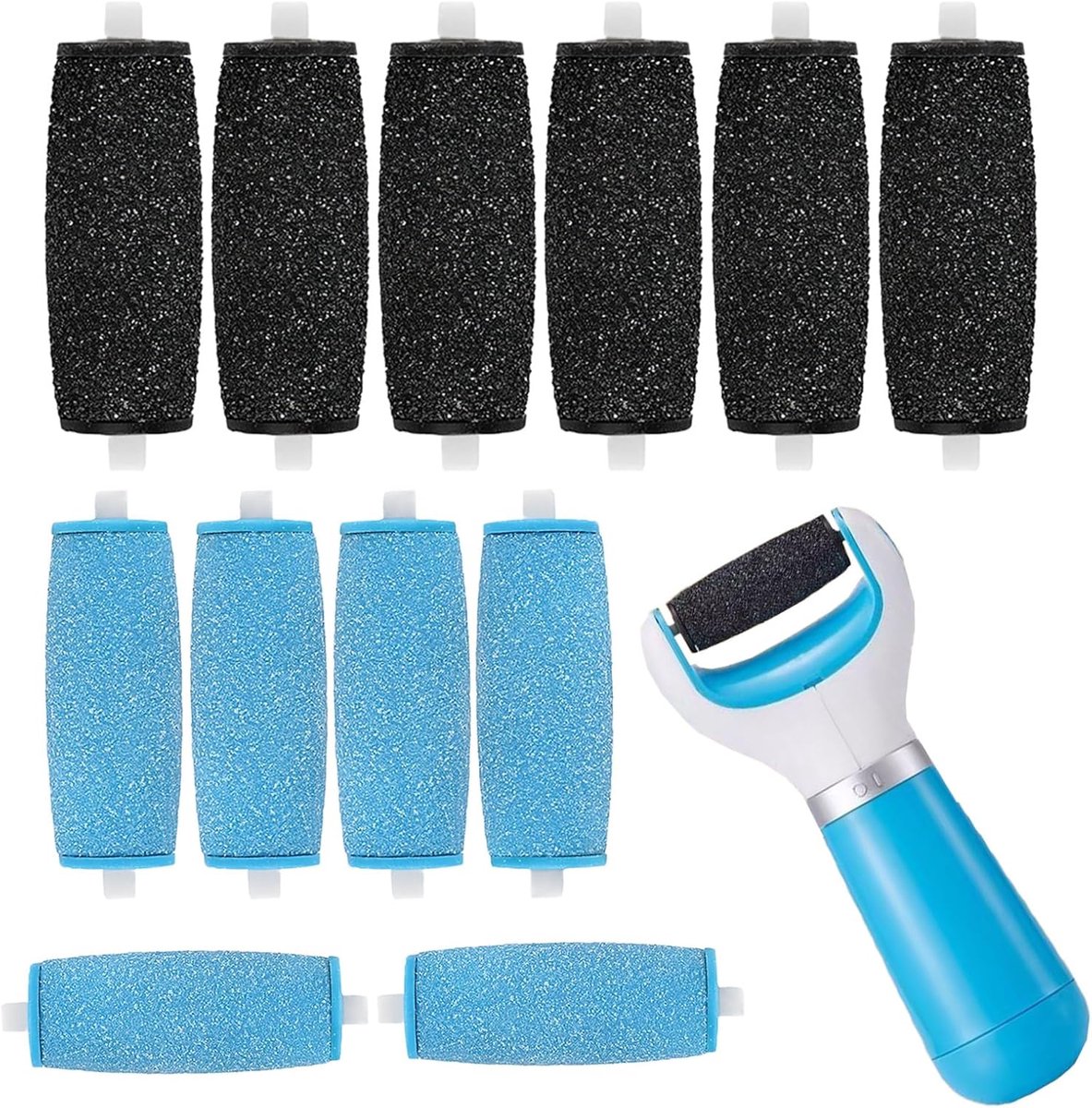 Elektrische Pedicure Opzetrollen - 12 Stuks Navulverpakking voor Harde Huid