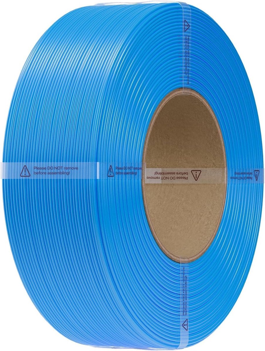 3D Printer Filament - PETG Spoelloos Materiaal - Modelbouw Printen - Hoge Maatvastheid - 1 kg - Technisch Blauw
