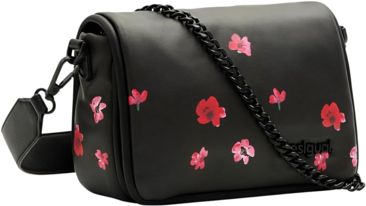 Zwarte Crossbody Tas Dames - Verstelbare Schoudertas
