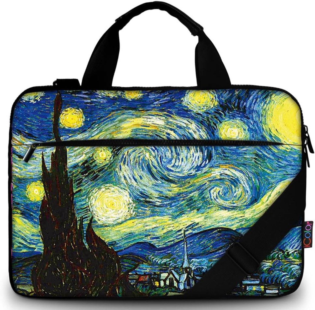 Waterbestendige Laptoptas 13-15.6 inch met Schouderriem en Handvat - Beschermhoes voor Notebook en Tablet