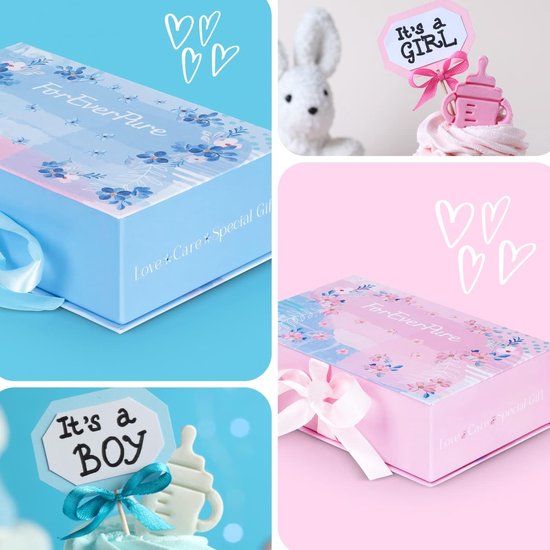 Luxe Babycadeauset Jongen - Essentiële Pasgeboren Benodigdheden en Cadeaumand van LUXE. — afbeelding 3