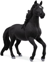 Schleich paardenspeelgoed Lusitano hengst zwart realistisch figuur.