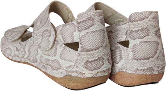 Waldlaufer Sandaal Heliett Snake Beige