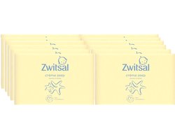 Zwitsal Baby Crème Zeep - 12 x 90 gr - Voordeelverpakking