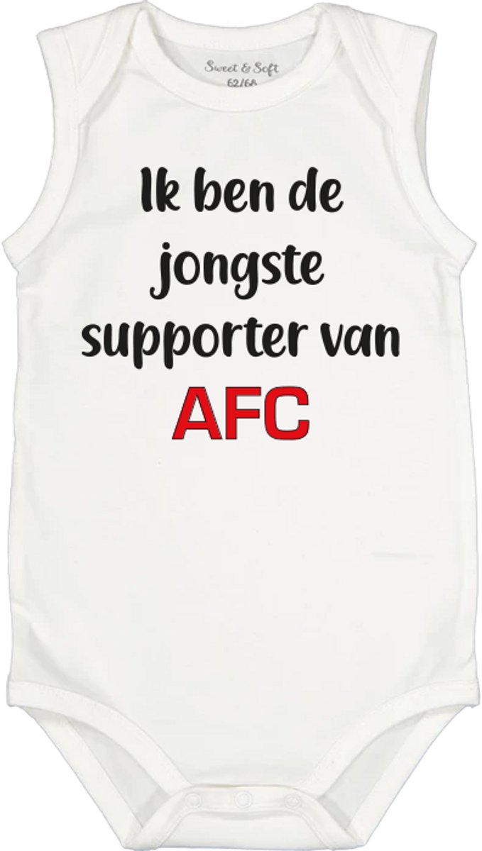 Rompertje jongste supporter van AFC