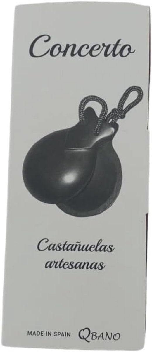 Houten Castagnettes Nummer 6 - Standaard Notenhout