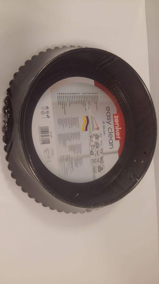 Cakevorm 26 cm met bakrand en bodemset voor taarten