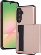 imoshion Hoesje met Pasjeshouder - Geschikt voor Samsung Galaxy A57 (5G) - Rose Gold