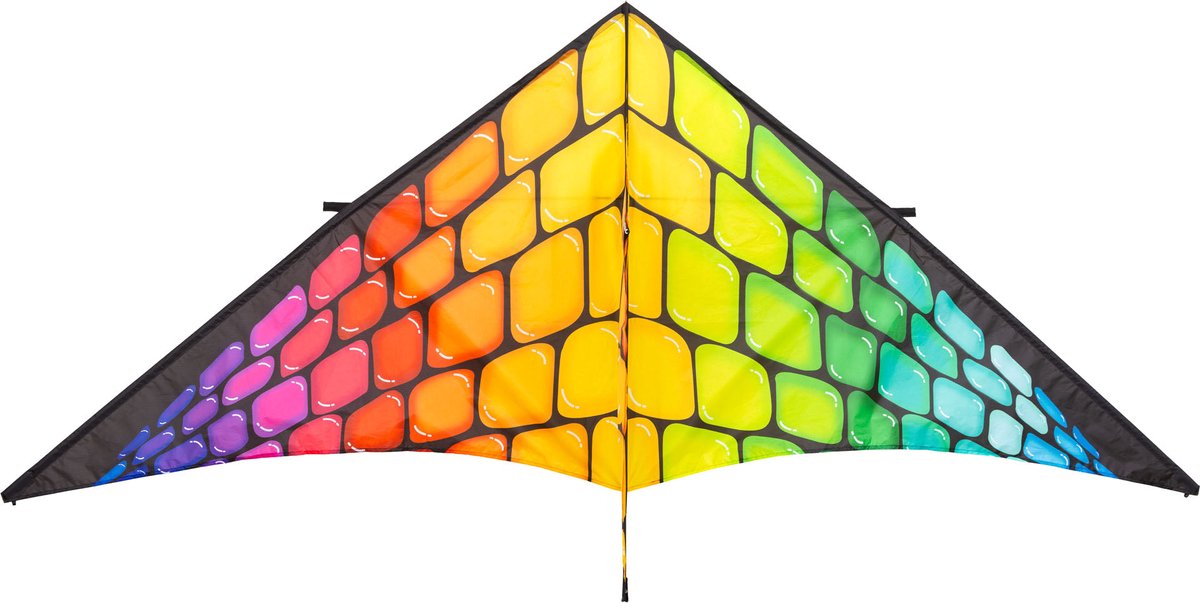 Eenlijnsvlieger HQ Delta Pixel Blaze 3 m 106420 Regenboog 300 x 138 cm