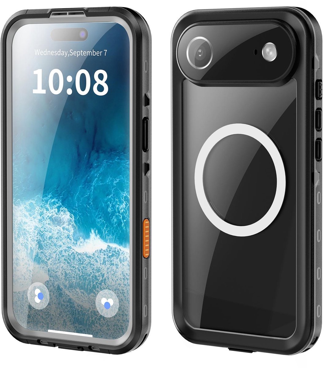 Turtle Shift Volledig waterdicht en stofdicht hoesje geschikt voor iPhone Air - MagSafe Compatibel