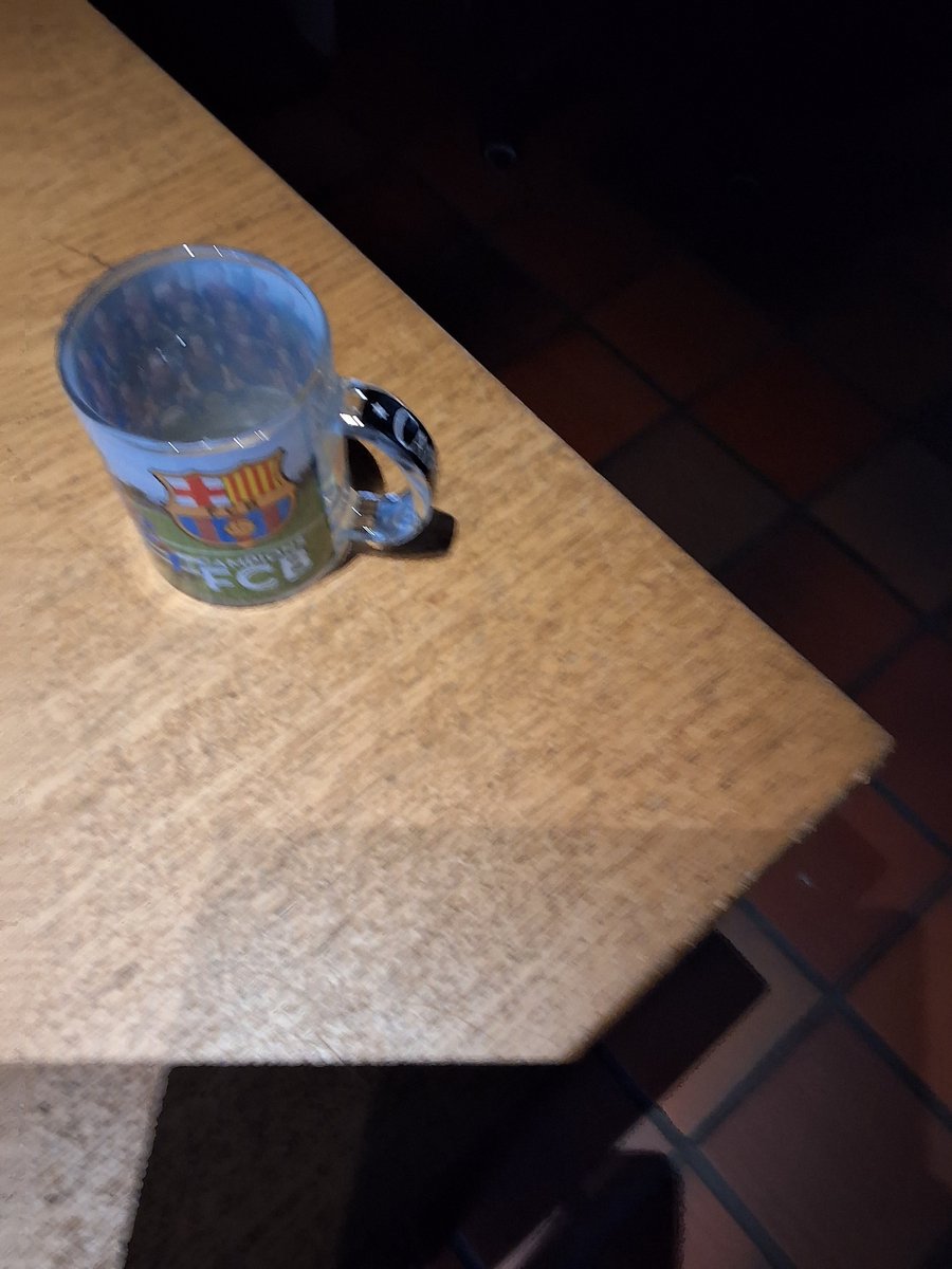 Barcelona moka tas met foto spelers